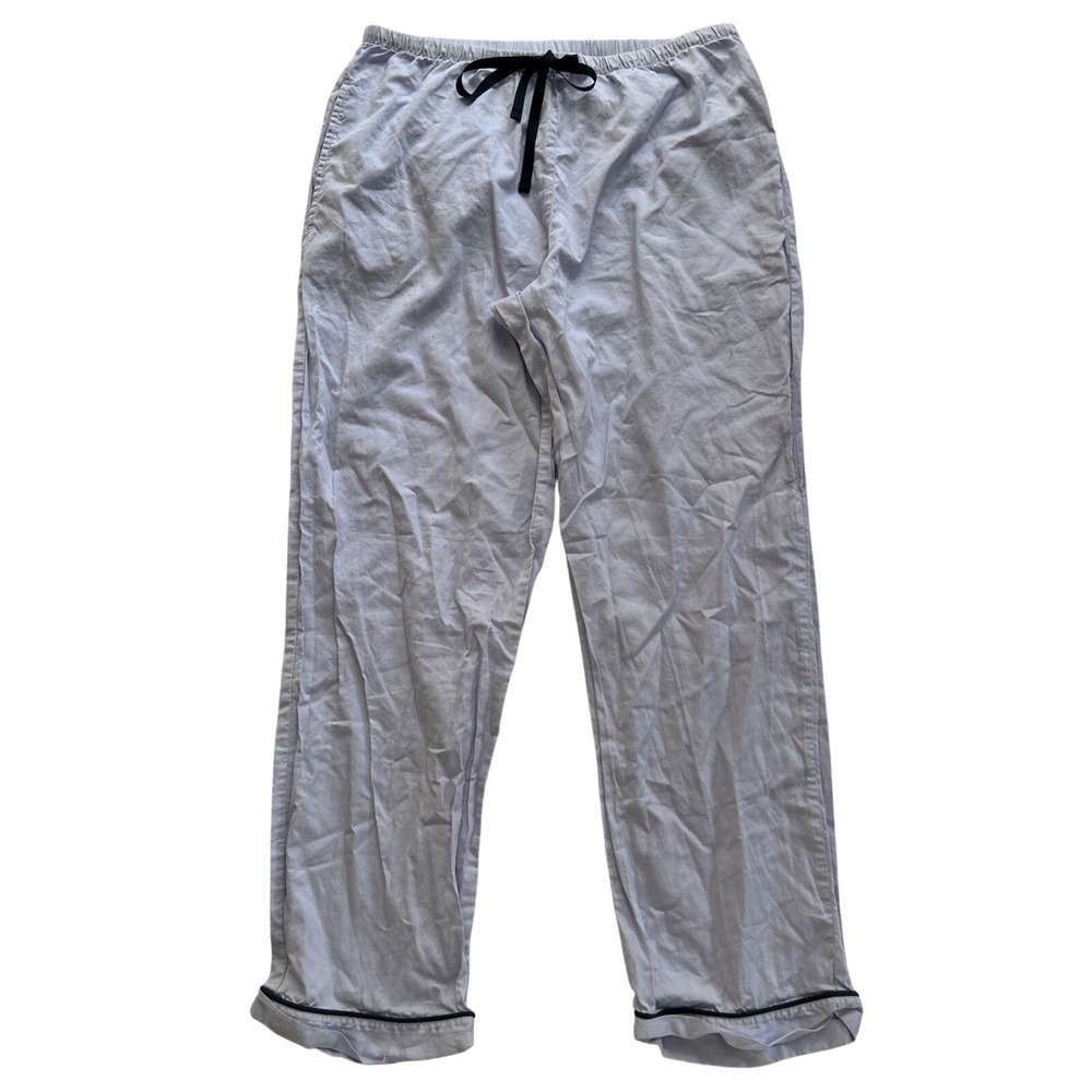 The Cat's Pajamas Women's Pants Blue Size Medium 100% Cotton Breathable Summer